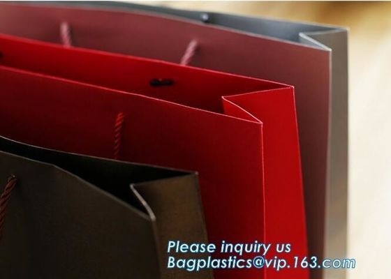 로고, 캐리어 리본 제휴 선물 쇼핑 Pap과 명품 재활용된 출력하는 로고 쇼핑 팩 맞춘 포장 봉지 쇼핑 가방