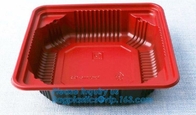 도매 3 칸막이는 Ｌ와 전자레인지 PP 고급 품질 식료품 용기 플라스틱 Prep 식사 버릴 수 있는 벤토 상자를 제거합니다