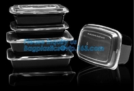 플라스틱 디스포팩토리 직접 판매 3PCS 봉인한 동결된 플라스틱 크리스퍼 / 보존 상자 / 플라스틱 식품 보관 용기 Eco