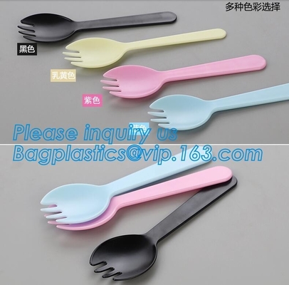 Eco 우호적 재사용할 수 있는 저녁식사 대나무 칼붙이는 진행에 대하여 설정했으며, 아이들 식기류 백플라스틱스를 위해 칼붙이 세트 만화 핸들