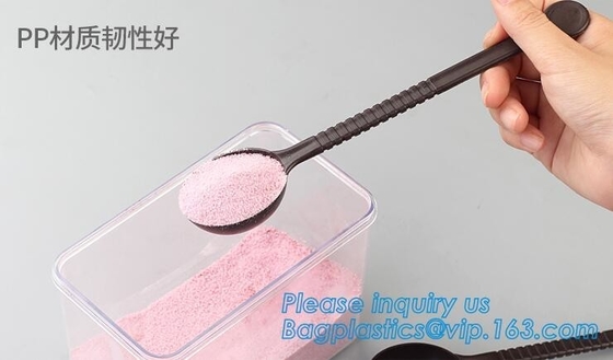 버릴 수 있는 7은 PP 플라스틱 스푼과 포크 나이프 공장, 미생물에 의해 분해된 버릴 수 있는 칼붙이 플라스틱 PLA 칼붙이 바게아세로 조금씩 움직입니다