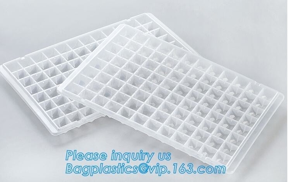 Lid, 각얼음 트레이 컨테이너, Po와 FDA 공인된 실리콘 주형 동반자 얼음 컨테이너 저장 시원한 콩 얼음 트레이 트레이