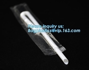 밀짚을 마시는 개별적 꽉 찬 100% 미생물에 의해 분해된 비 플라스틱 빨대 PLA Straw,5mm 탄력적 미생물에 의해 분해된 PLA