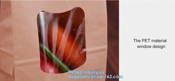 보따리를 꾸리는 샌드위치 토스트빵, 로고 인쇄 Fo와 버릴 수 있는 대형 지대를 패키징하는 특정 개인 앞 굽기 음식 빵