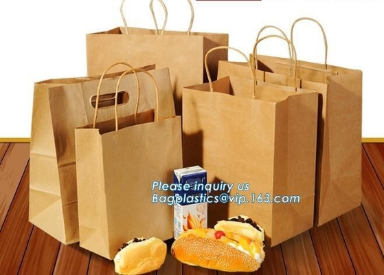 맞춘 크래프트 아침 반죽 과자 포장, 기간 빵이 포장 봉지를 패키징하면서 인쇄된 대형 지대 식품 등급을 맞추어줍니다