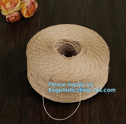 diy 파츠키를 정교하게 만들어 논문을 위해 끈 문자열, 장식적 손으로 만드는 트위스트 종이끈 코드 황마 로프를 모싱 2 밀리미터 자연적 황마