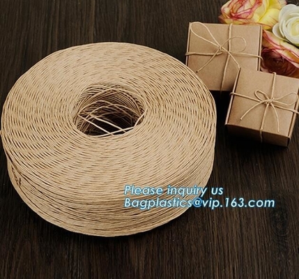 diy 파츠키를 정교하게 만들어 논문을 위해 끈 문자열, 장식적 손으로 만드는 트위스트 종이끈 코드 황마 로프를 모싱 2 밀리미터 자연적 황마