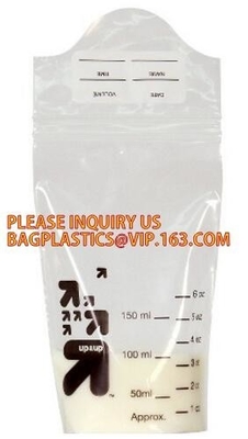 시원한 봉지 모유 저장 백 제조사, 맞춘 일반적 모유 저장 백, 유기농 면 삼 마이크론 핵심 미