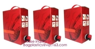 가방 우유 관 앞치마의 가슴부분 백 인 박스, 나비형 밸브 상자 가방 / 주스 플라스틱 앞치마의 가슴부분 가방 i를 패키징하는 3L,5L,10L,20 Ｌ 와인 분배기