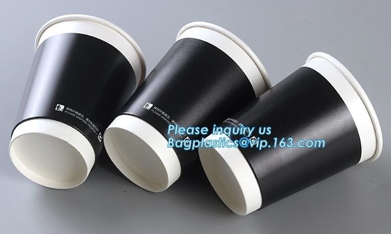 낮은 가격 고급 품질 7Oz 종이 Cup,3D 종이 CUPS 설계, 물결형 벽 / 중벽 / 단일 벽 일회용 커피 파프
