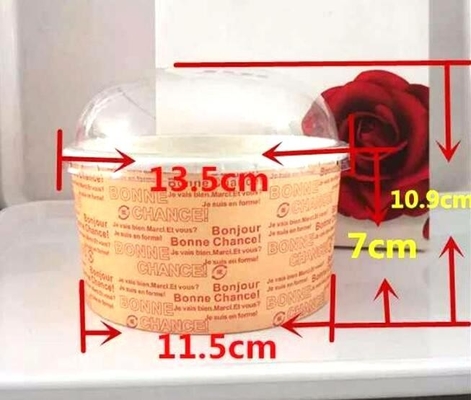 환경 친화적 아이스크림 cup_food 등급 환경 친화적 아이스크림 cup_wholesale 맞춘 플렉소 인쇄물 컵 바게아세 패키지
