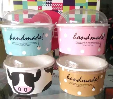 환경 친화적 아이스크림 cup_food 등급 환경 친화적 아이스크림 cup_wholesale 맞춘 플렉소 인쇄물 컵 바게아세 패키지