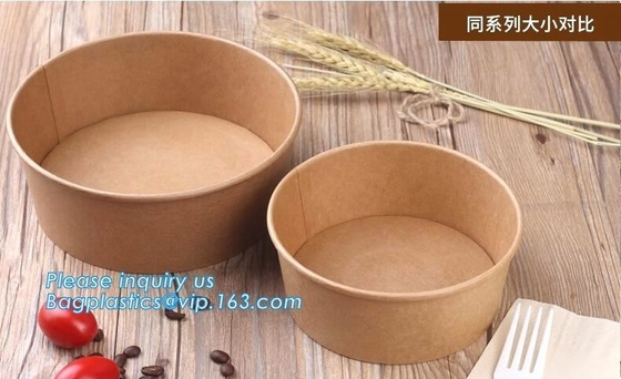 샐러드 컵, 수프 컵, 샐러드 그릇, 탕기, 아이스크림 Cup/4oz 종이 그릇 / 냉동 후식 종이 그릇, 바게아세, 백플라스틱스