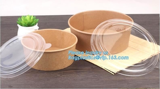 샐러드 컵, 수프 컵, 샐러드 그릇, 탕기, 아이스크림 Cup/4oz 종이 그릇 / 냉동 후식 종이 그릇, 바게아세, 백플라스틱스
