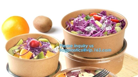 샐러드 컵, 수프 컵, 샐러드 그릇, 탕기, 아이스크림 Cup/4oz 종이 그릇 / 냉동 후식 종이 그릇, 바게아세, 백플라스틱스