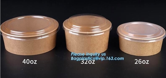 샐러드 컵, 수프 컵, 샐러드 그릇, 탕기, 아이스크림 Cup/4oz 종이 그릇 / 냉동 후식 종이 그릇, 바게아세, 백플라스틱스