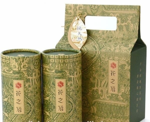 확실한 성공으로 플라스틱 크라프트 지 사이드 거싯 푸른 커피 차봉지, 크라프트 지 식품 녹차 커피 패키징 테플론제 백을 견디세요