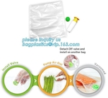 재사용할 수 있는 라미네이트된 플라스틱 포장은 진공 봉인한 나일론 식품 저장실 폴리에틸렌 봉지를 명부, BAGPLASTICS에 엠보싱했습니다. BAGEASE