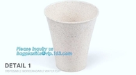 컵을 마시는 맞춘 버릴 수 있는 명백한 냉각 음료 주스 컵 100% 환경 친화적 미생물에 의해 분해된 퇴비성 PLA 플라스틱 커피