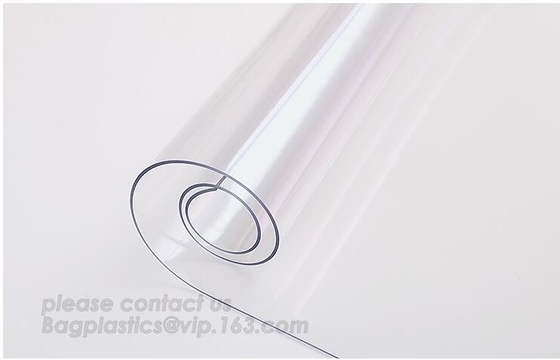 pvc 식탁보를 코팅한 세척할 수 있는 식탁보 명백한 pvc 상덮개, 내유성 끈 꽃은 상덮개 BAGEASE BAGPLAST를 잘라냅니다