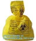 공동 압출 PE 쓰레기 봉투, 인페치오사스를 위한 쓰레기 가방, 의학 소비재의 생물학적 위험 폐기처분 보급품 ＬＤＰＥ 플라스