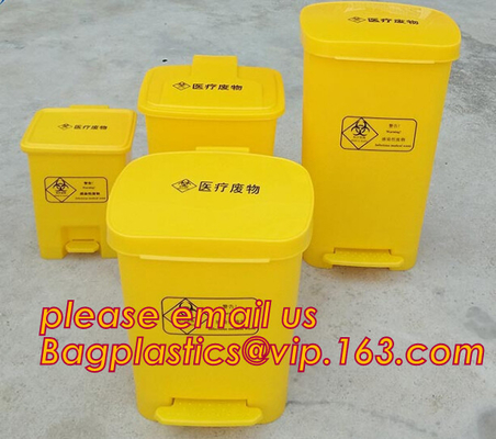 휠과 HDPE 쓰레기 빈과 규제 플라스틱 쓰레기통, 부엌 부속물 두배 버킷은 쓰레기 쓰레기통을 빼냅니다