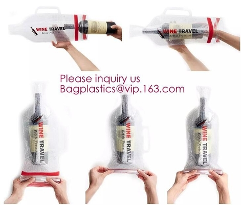 병 보호기 버블 여행 가방이 버블 내부와 여행 가방과 두배 집록크스, 소매 여행 가방을 여행합니다 - 내부 스킨