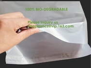 봉투 맞춘 10x13 무광택 검정색 폴리 우편물발송자 가방 백플라스틱스 바게아스를 수송하는 미생물에 의해 분해된 퇴비성 플라스틱 특사
