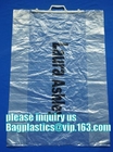 플라스틱 업체 최상의 가격 관습은 의복 백플라스틱스 바게아세를 위한 플라스틱 드라이 클리닝 빨래 자루를 드로스트링 만들었습니다