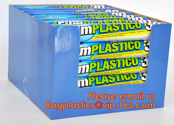 ＬＤＰＥ 플라스틱 신선하 보존 푸드 랩은 달라 붙고 랩 스트레치 필름, 바이오 신선 푸드 랩 (PVC가 달라 붙습니다 식품 등급 동안) 랩 필름