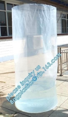 유동적 둥근 하부 봉지, 미생물에 의해 분해된 둥근 하부 봉지를 싸는 둥근 하부, 둥근 하부 들통 라이너와 플라스틱 백,
