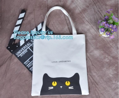 승진 관습 자연적 eco 우호적 유기농 면 캔버스 여성용 대형 손가방, 승진 커스텀 로고 예술 작품 면 캔버스 스호