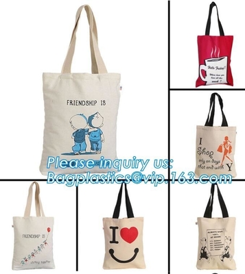 가죽 처리된 금 신부측 사람들 면 운반 Bag,100% 면 OEM 로고 평범한 핸들 캔버스 여성용 대형 손가방, 맞춘 인쇄 로고 ca