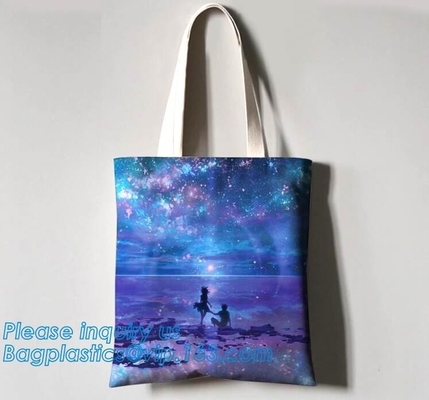 100% 유기농 면 핸들 쇼핑 bag,06-12 항공 회사 코드 캔버스 패션은 맞춘 긴 가방끈 인쇄 로고 면포 포장백 바게아세를 나릅니다