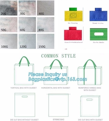 환경 친화적 운반 PP는 쇼핑하기 위한 비 포대를 취급합니다, 공장 품질이 비 우븐 쇼핑 가방 환경 친화적 엔을 특화했습니다
