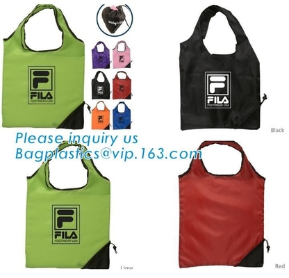 독일 슈퍼마켓 재활용 폴리에스테르 폴드형 쇼핑 가방 접는 방식 재활용 폴리에스테르 Bag,polyester/ 나일론 늘어진 선