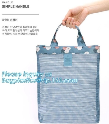 다중-컬러는 여자 남자들, 남자와 여자 통기성 메쉬 배낭, 경량의 백피를 위해 유행 시원한 메쉬 배낭을 깨끗이 합니다