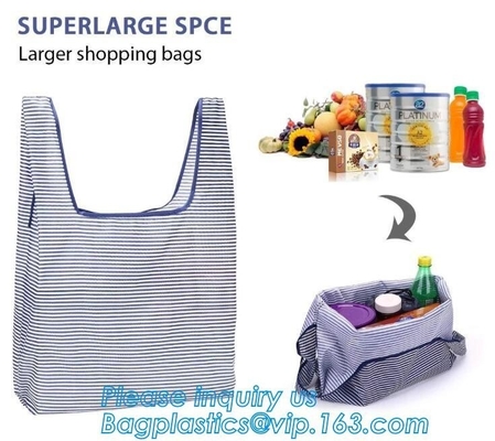 로고는 Bag/ 승진이 박사를 드로스트링 프로모션, 폴리에스테르를 위한 쇼핑 가방을 폴딩시키는 eco 우호적 재사용할 수 있는 폴리에스테르를 출력했습니다