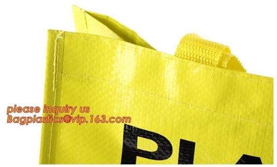 슈퍼마켓 폴드형 쇼핑 가방 PP 제직한 직물 재사용 가능 가방, 승진 주문 제작된 프린팅 PP 우븐 쇼핑 가방