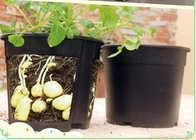 고급 품질 PP 감자는 분심기 가방을 성장시킵니다, 갤런 정원 플라스틱 육묘 공장 꽃이 식물, 검은 인두를 위한 화분을 자랍니다