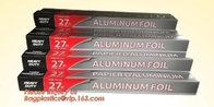 재활용할 수 있는 가정 알루미늄 호일 페이퍼 롤, 음식 서비스 알루미늄 핫 포일 묶음, 털을 위한 화려한 알루미늄 포일 롤
