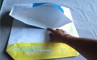 봉투, 크라프트 지 피피 우븐 라미를 패키징하는 맞춘 인쇄된 조립한 재밀봉할 수 있는 폴리 브라운 크라프트 지 투명성 플라스틱 우븐