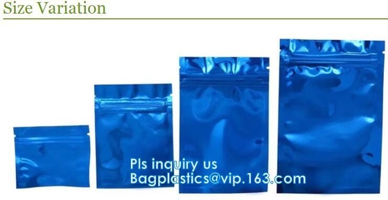 플라스틱 상부 개구부 차일드 프로프 지퍼 백은 3개의 표준 크기, MOPP 선택 사양의 크기 아동 안전 패키기와 마무리를 마테