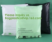 옥수수 전분 Eco 전기 식물 기반을 둔 PLA+PBAT 우편물 가방 방수 의류 팁 퇴비성 Eco 익스프레스 가방을 자체 봉합합니다