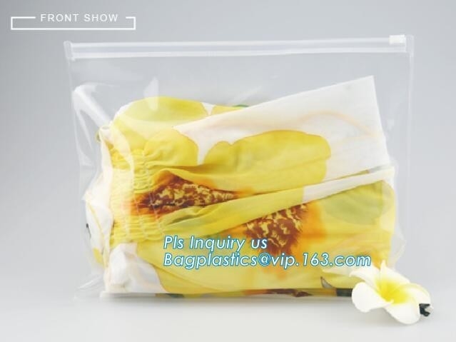 화장품을 위한 지프 주문 제작된 색 pvc 봉지를 견디는 화장품, 슬라이드 잠금장치 폴리 백을 위한 지프 잠금 장치와 플라스틱 백