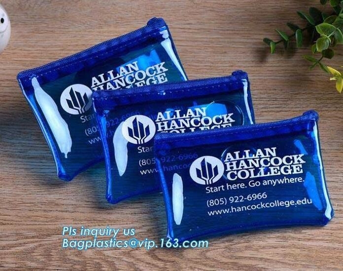 안쪽 pu 가죽 자금, 플라스틱 PVC 어깨에 메는 백 핸드백 지퍼 자금, 패션 방수 명백한 PVC 자금과 pvc 가방