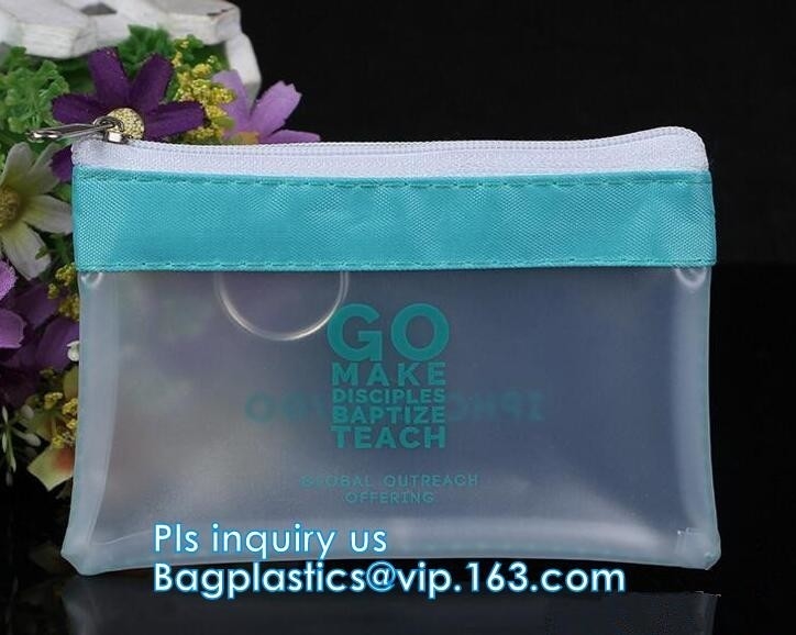 지퍼와 비키니 플라스틱 포장 명백한 PVC 수영복 습식 패키징 테플론제 백이 속옷 bik을 위한 슬라이더 집록크 봉투를 견딥니다