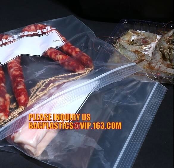 패키지 백, 이중 지퍼 저장 백, ISO/ FDA 색 지퍼 식품 스토라를 위한 환경 친화적 배트랙 쉬운 눈물 지퍼