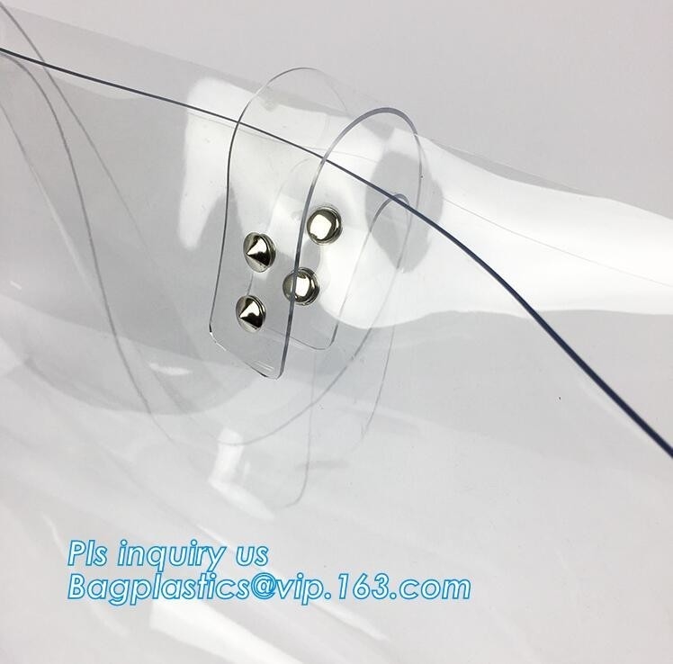 PVC 크로스 보디 메신저 어깨에 메는 백 붕대 가방, 패션 PVC 투명한 어깨에 메는 백, PVC 어깨에 메는 백 여행 체육관 운반 비