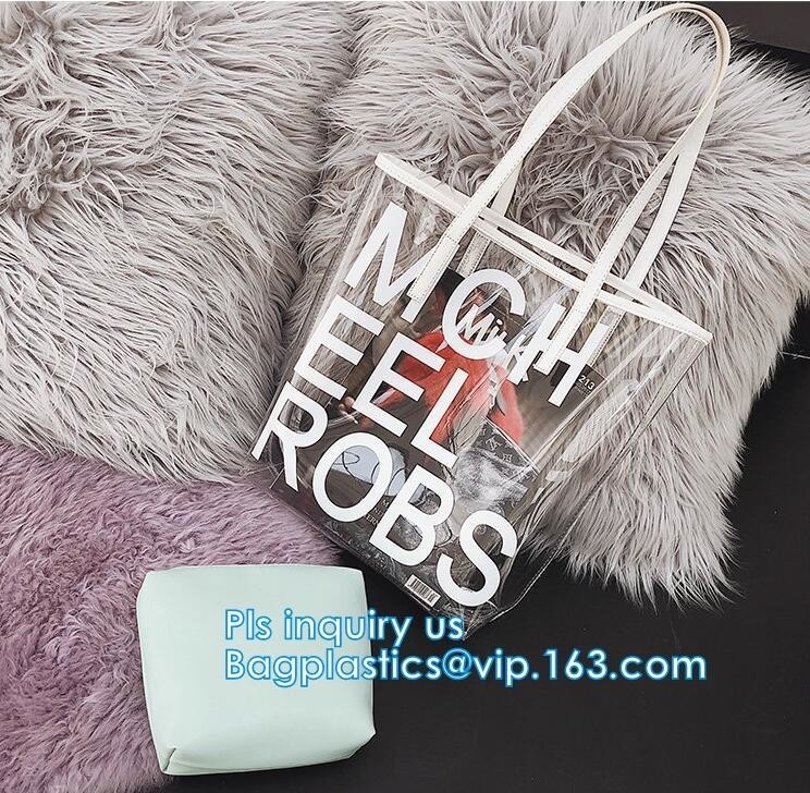 핸드백 창시자 어깨에 메는 백, 미 PVC 해변 여성용 대형 손가방, 작은 화장용 가방과 해변 어깨에 메는 백은 eco 이리데를 구성합니다